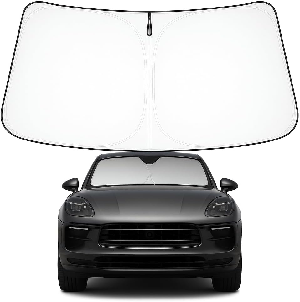 Proadsy Front Windshield and Side Windows Custom Fit 2018-2025 Freightliner Cascadia, Semi-Truck Semi, Commercial & Big Rig Truck Sun Shade Foldable Sun Protector Privacy Cover 2025 Upgrade
