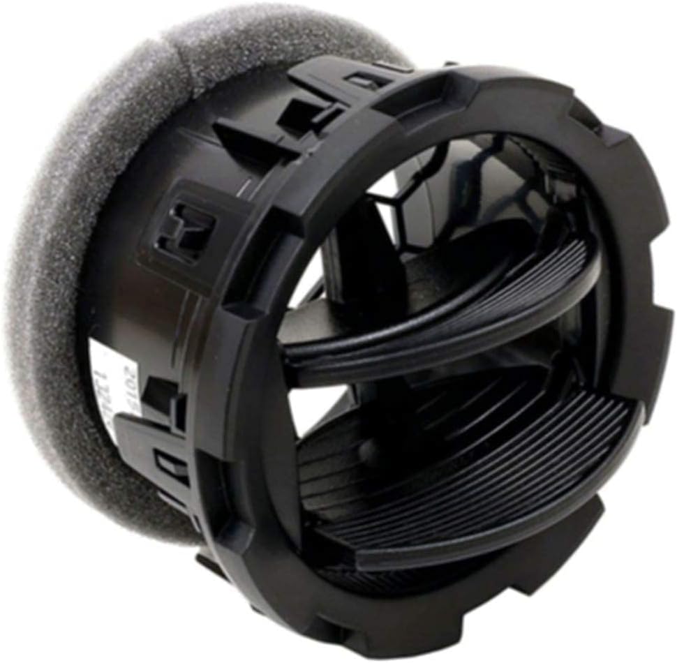 Parts Port Set of 2 Black Dash Board Air Vent/HVAC Vent Fits for 11-16 Ford F-250 F-350 F-450 F-550, Replaces OEM BC3Z-19893-AA, 75302B-2