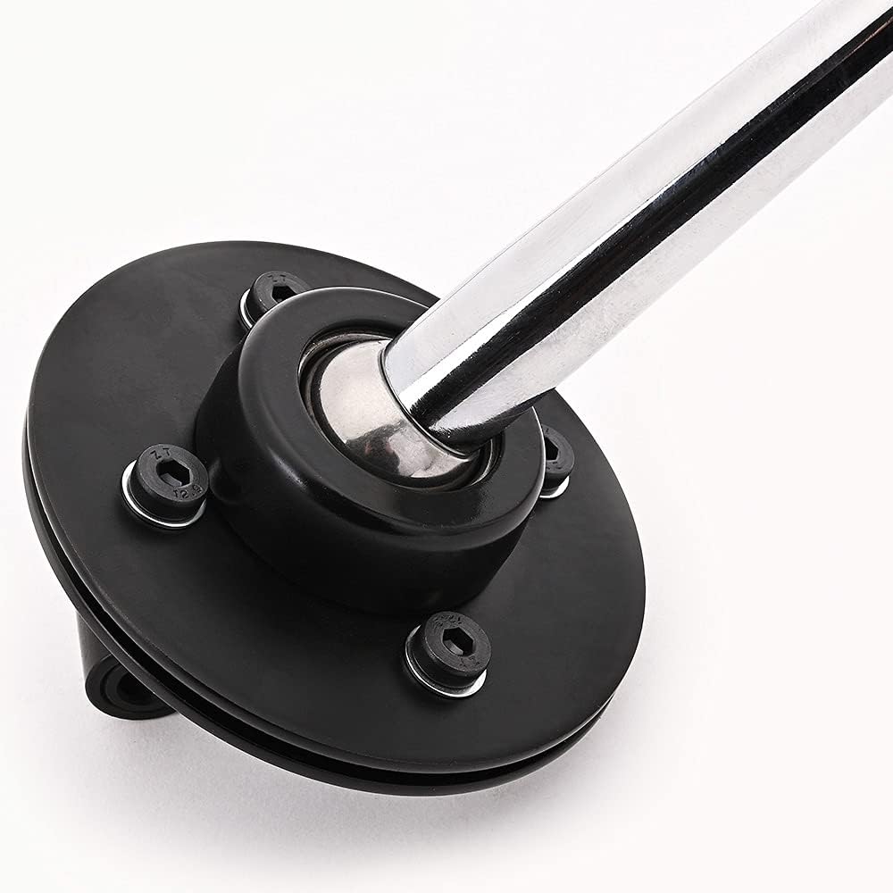 RJSPHH Drift Tuning Adjustable Short Shifter Lever Knob fits for BMW 85-10 E30 E36 E39 Z3 E46 E34 Gear Transmission Getrag or ZF Racing & Daily (Black) 178mm Handle