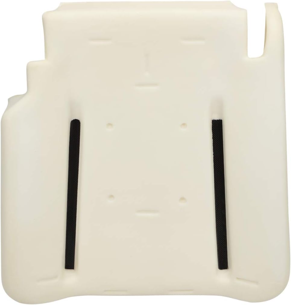 DNA MOTORING ZTL-Y-0135 Driver Side Bucket Seat Bottom Lower Cushion Pad, White
