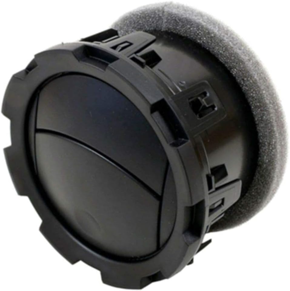 Parts Port Set of 2 Black Dash Board Air Vent/HVAC Vent Fits for 11-16 Ford F-250 F-350 F-450 F-550, Replaces OEM BC3Z-19893-AA, 75302B-2