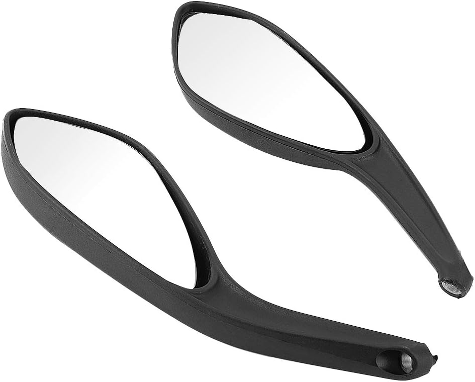 Aramox Motorcycle Mirror 1 Pair Motorcycle Original Rear View Rearview Mirror Fit for Monster 696 795 796 1100