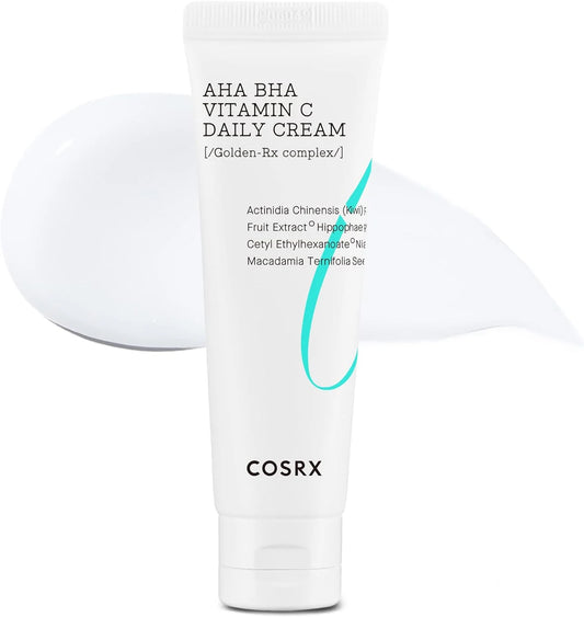 CosRx AHA BHA Vitamin C Daily Cream, 1.69 fl oz (50 ml)
