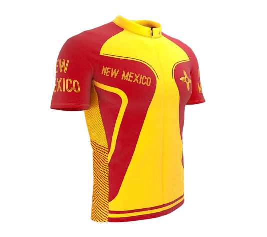 New Mexico Bike Short Sleeve Cycling Jersey  for Men - Size S