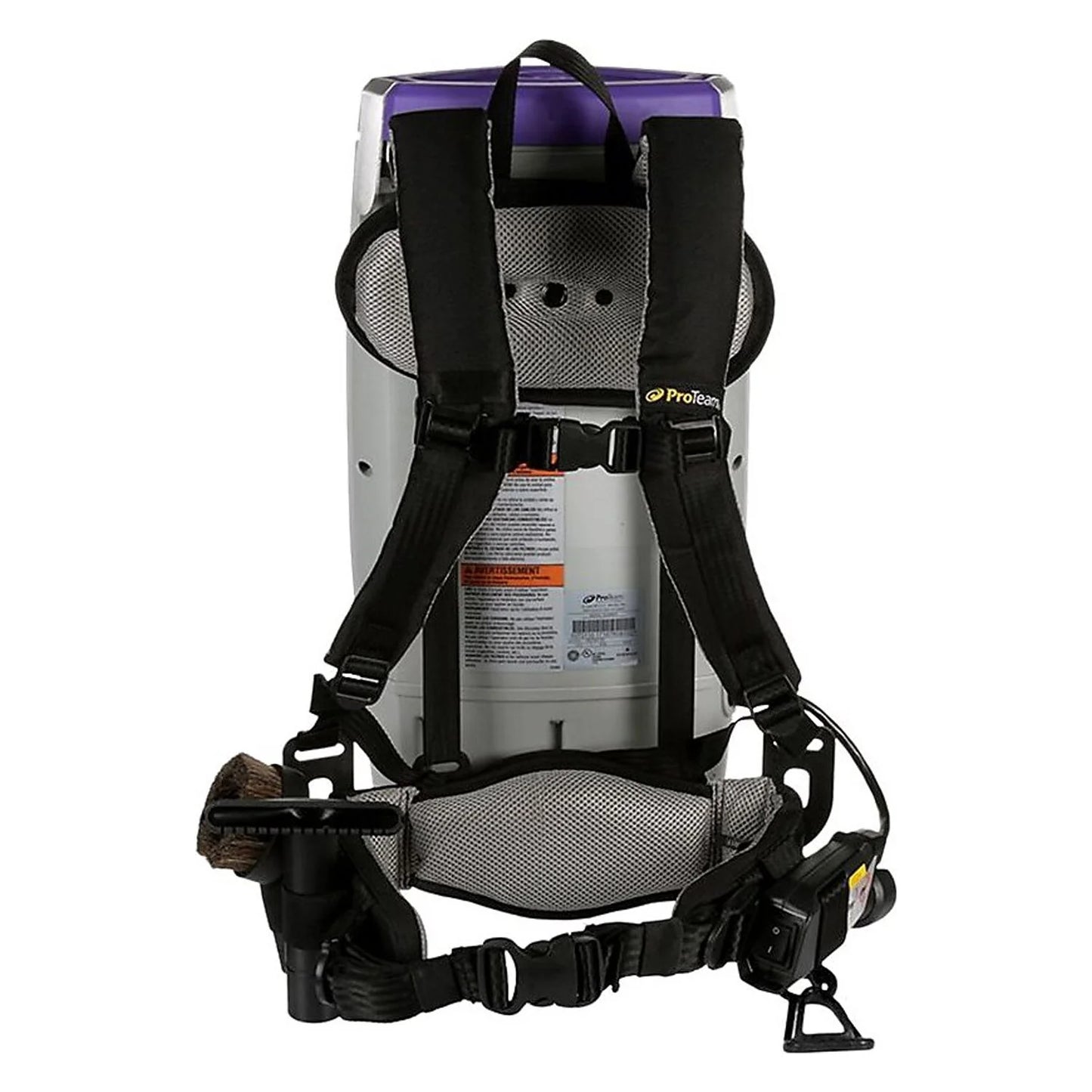 Proteam Backpack Vacuum,Reusable Bag,12 lb.  107303