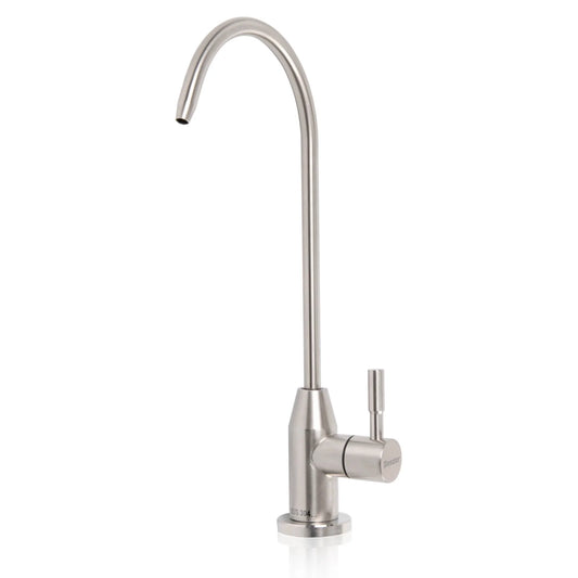 Besdor Drinking Water Faucet, Water Filter Faucet, Reverse Osmosis Faucet, RO Faucet for Kitchen Sink, Lead-Free, 304 Stainless Steel, Brushed Nickel, WF1