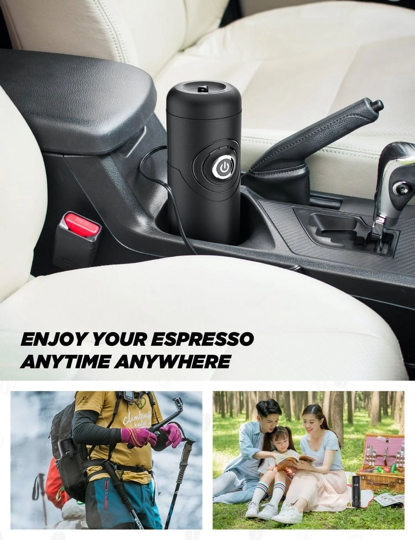 Endymata Electric Portable Mini Espresso Coffee Machine