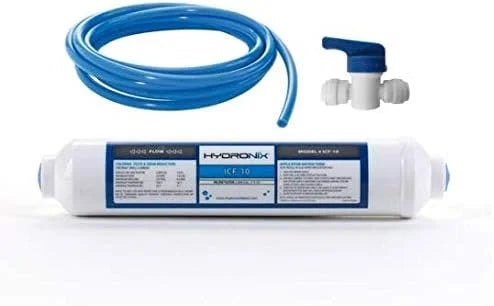 UNIVERSAL Fridge Inline Carbon Refrigerator filter kit, Remove Chlorine, Taste, and Odor