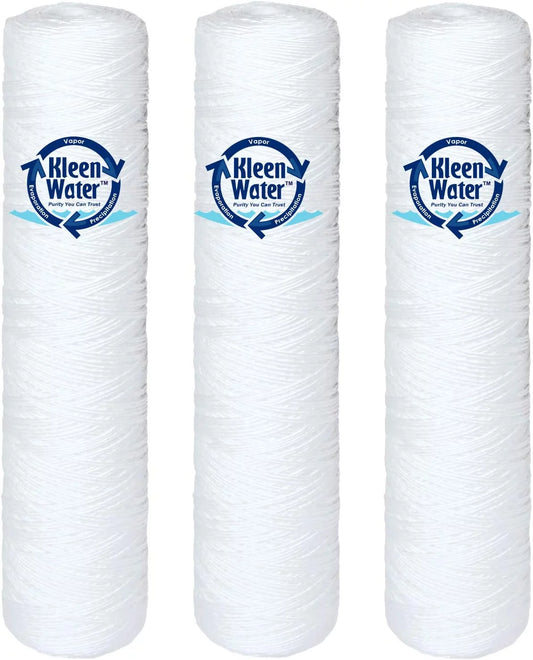 Three Watts SF5-20-425, Pentek WP5BB20P, WP5BB20P Compatible String Water Filter Cartridges - 4.5 X 20 Inch - 20 Micron Replacement Water Filters - One Wso3x10039 O-Ring