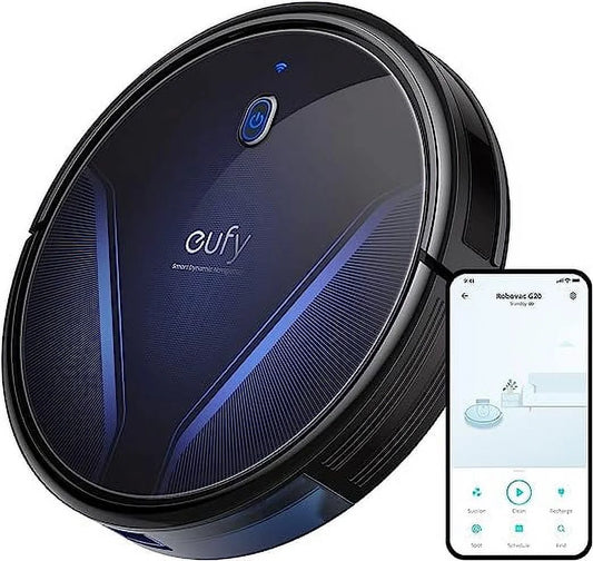 Open Box Eufy by Anker RoboVac G20 Robot Vacuum Dynamic 2500 Pa T2257111 - Black