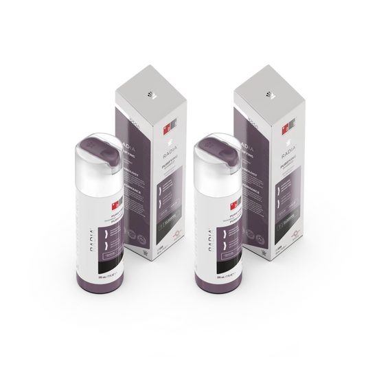 Radia Purifying Shampoo (2 Pack) for Hair Detox, Removes Build Up, UV Protectant Shampoo and Hydrates Hair