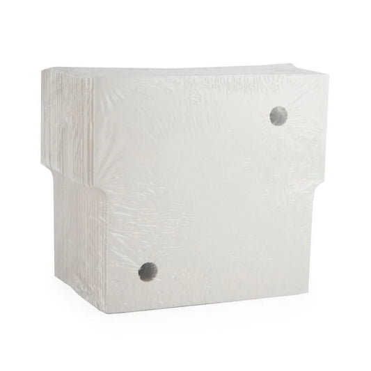 25 Filter Pads #3 Sterile Mini drilled (14.5 cm X 13.2 cm | 5 11/16 in x 5 3/16)