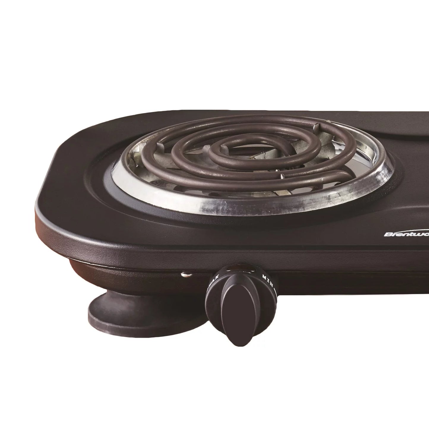 Brentwood 1,500-Watt Double Electric Burner (Black)