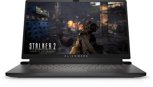 Restored Dell Alienware m17 Ryzen Edition R5 Gaming Laptop (2022) 17.3 QHD Core Ryzen 9 - 2TB SSD - 32GB RAM - 6850M XT 8 Cores @ 4.9 GHz - 12GB GDDR6 (Refurbished)