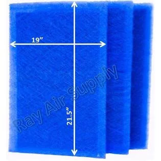RayAir Supply CT500 Dynamic Air Cleaner Replacement Filter Pads CT500 Refills (3 Pack)