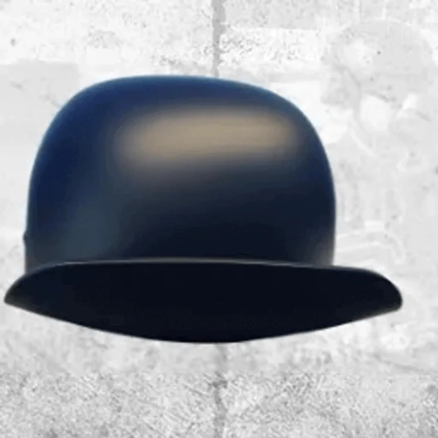 MicroLid Curve -Baseball Motorcycle Helmet Black Matte