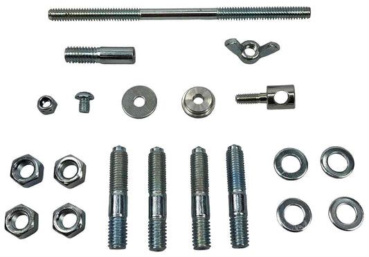 FITech Fuel Injection 60002 Throttle Body EFI Hardware Kit Fits Most 4-bbl Carbu