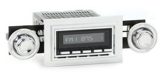 RetroRadio Compatible with 1961-63 Oldsmobile Cutlass/F85 Features Include Bluetooth, AUX, AM/FM LABC-M1-121-13-83O