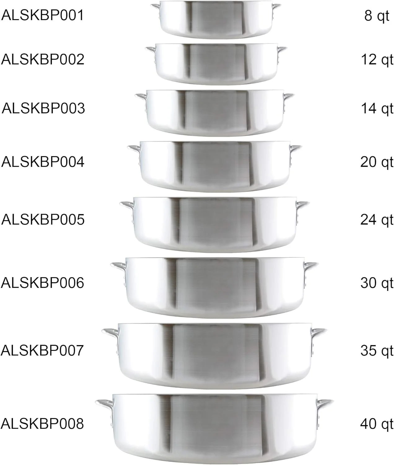 12 Quart Aluminum Braiser With Lid
