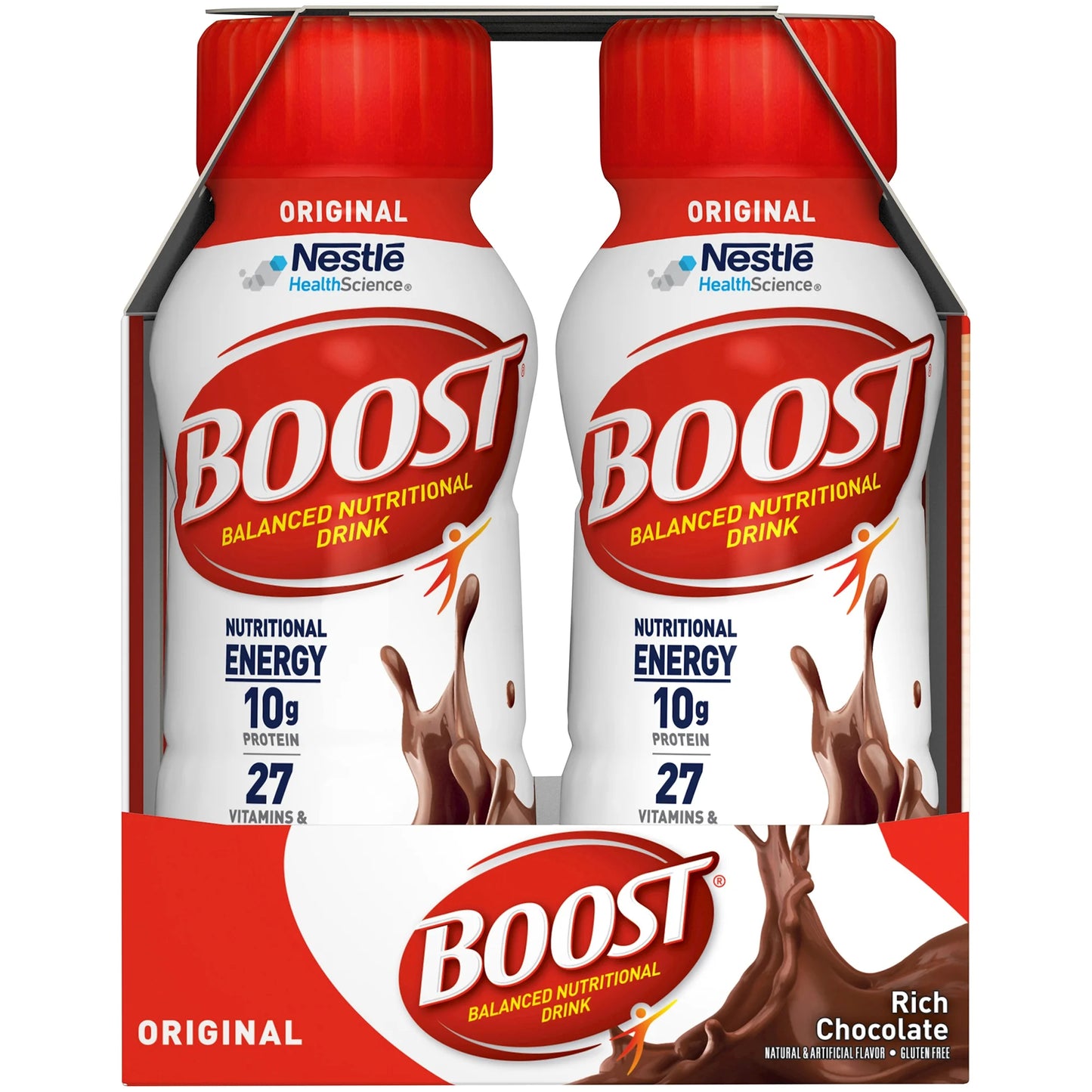 Boost 06753600 Nutritional Rich Chocolate Drink, Case of 24