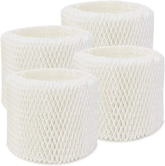 Replacement for Vicks/Honeywell Humidifier WF2, Wick Humidifier Filters Compatible with Kaz Vicks WF2 Vicks V3100 V3500N V3500 V3700 V3800 V3900 Honeywell HCM-350 HCM-630 HCM-300T (4 Packs)