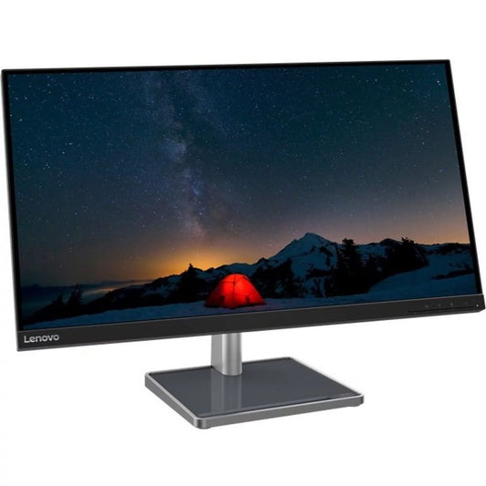 Lenovo L28u-35 28 4K UHD WLED LCD Monitor - 16:9 - Raven Black, Raven Black