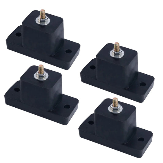 Air Conditioner Rubber Vibration Mounting Bracket Shock Absorbing -Vibration Isolator Pads 4Pack