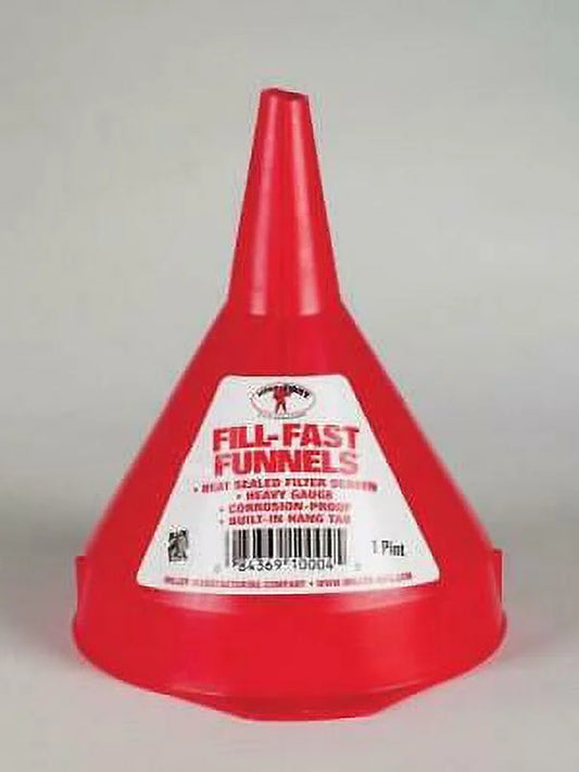 Little Giant Plastic Orange Hang Tab Fill-Fast Junior Funnel 6 H in. 16 oz. Capacity (Pack of 6)