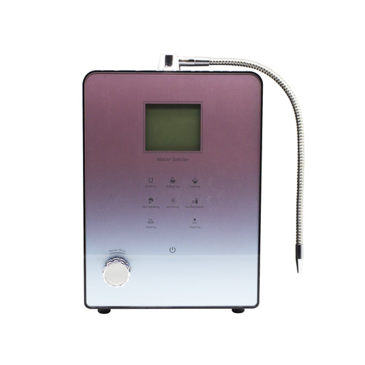 ALKA alkaline water Ionizer Plus+ | Water Ionizer | Alkaline Water Filtration System | Produces pH 3.0-11.2 Alkaline Water | Up to -800mV ORP | 9000 Liters Per Filter| Heating Function(PINK/BLUE)