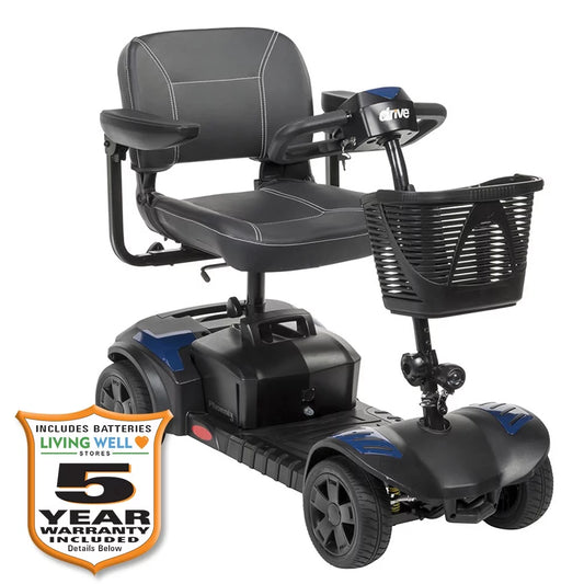 Drive Medical Phoenix LT4 HD 4 Wheel Scooter (18 Seat) Including 5 Year Extended Warranty