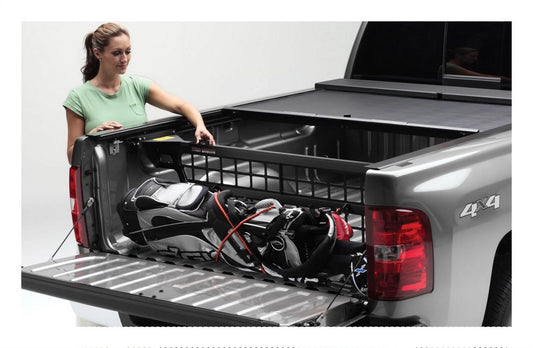 Roll-N-Lock by RealTruck Cargo Manager Truck Bed Organizer | CM881 | Compatible with Select 2016-2023 Nissan Titan XD 6' 7 Bed (78.7)