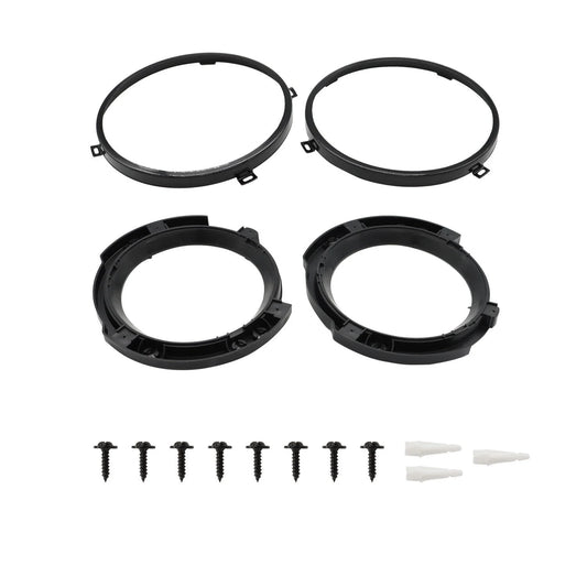 Jahyshow 7 Headlight Replacement Bracket for Jeep Wrangler JK - Set of 4 Brackets