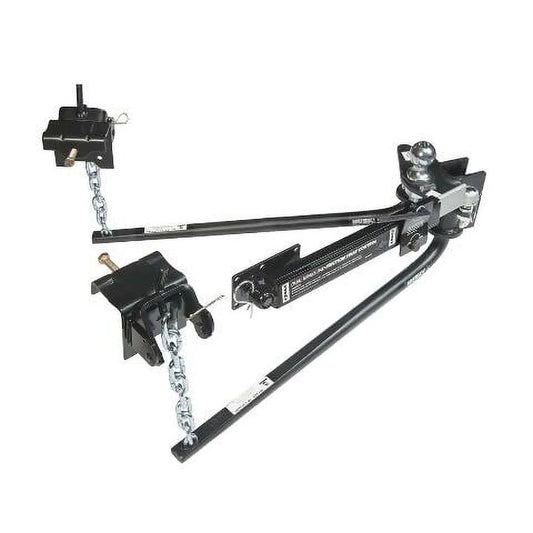 Husky Towing 33093 12000 Pound Round Bar Weight Distribution Hitch