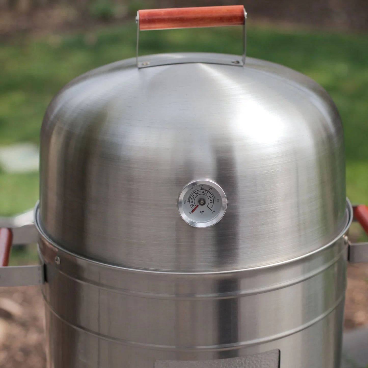Americana Stainless Steel 351sq. inch Charcoal Water Smoker