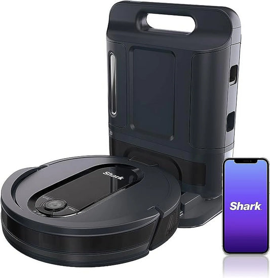 Open Box Shark VACUUM Robot Self Empty RV1401ZWUS - BLACK