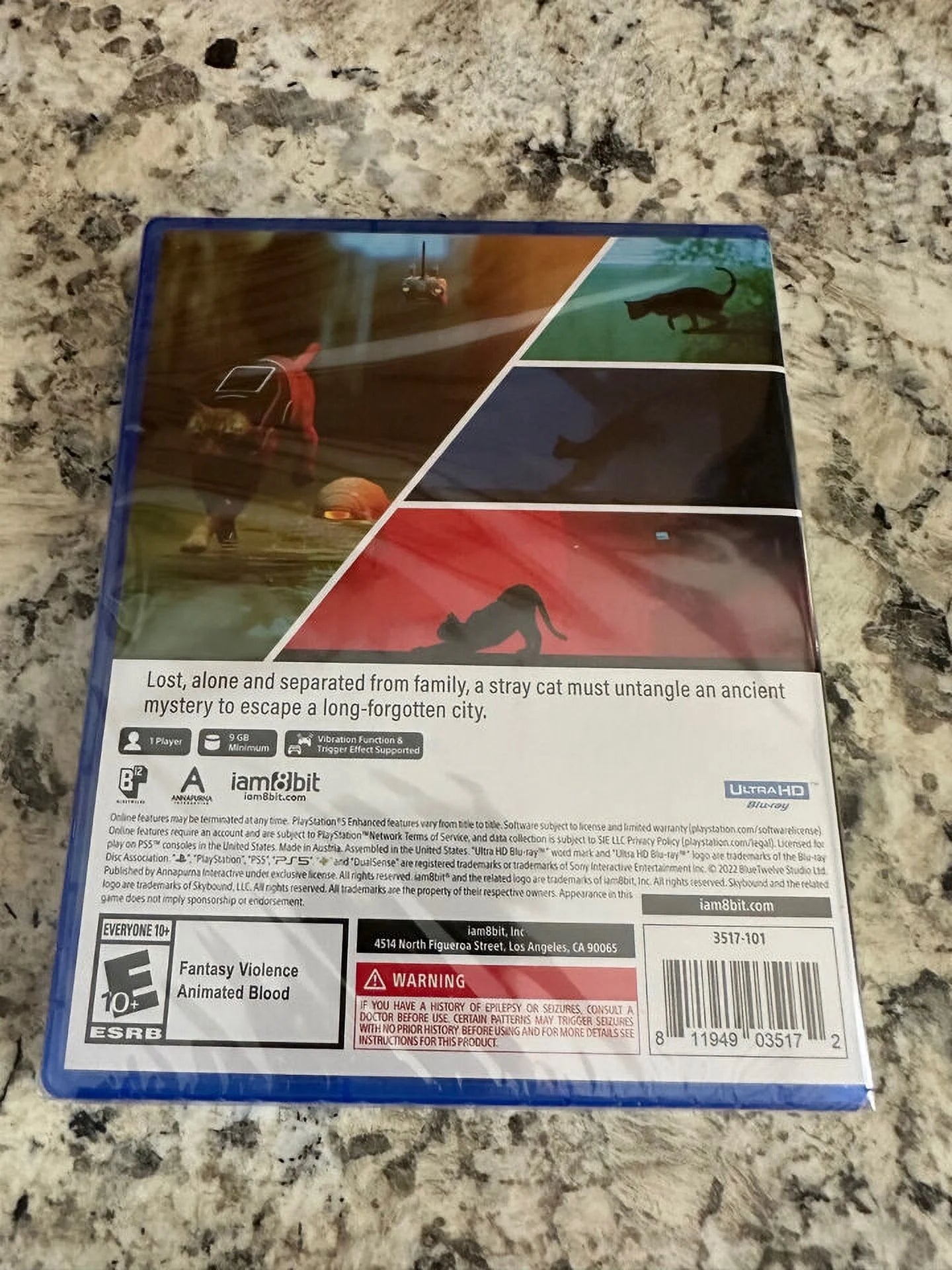 Brand New Factory Sealed Stray PS5