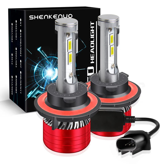 For Hummer H3 2006 2007 2008 2009 2010 LED Headlight Bulbs H13 9008 High and Low Beam 2pcs