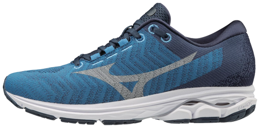 Mizuno Men's Rider Waveknit 3 Running Shoe, Size 12, Campanula-Vapor Bl (5Gvb)