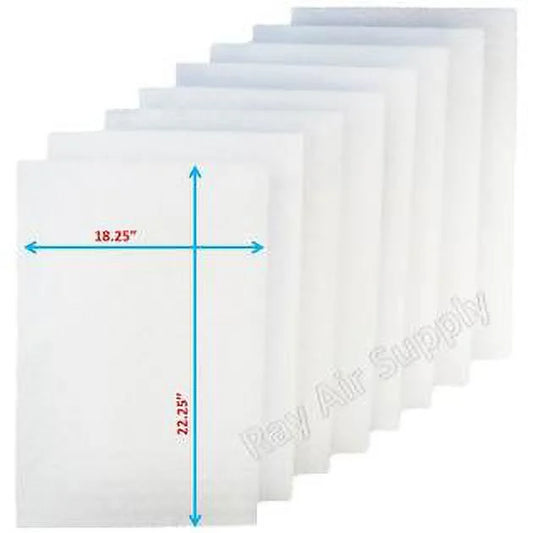 Respicaire CG MicroClean 95 Air Cleaner Replacement Filter Pads 20x25 Refills (4 Pack)