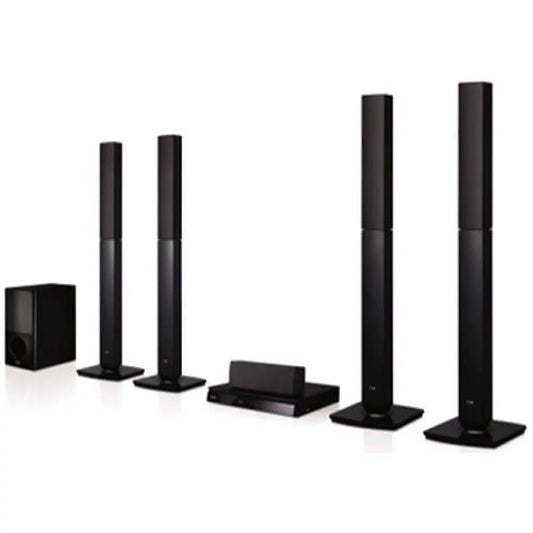 LG LHD657 Bluetooth Multi Region Free 5.1-Channel Home Theater Speaker System w/ Free HDMI Cable, 110-240 Volt