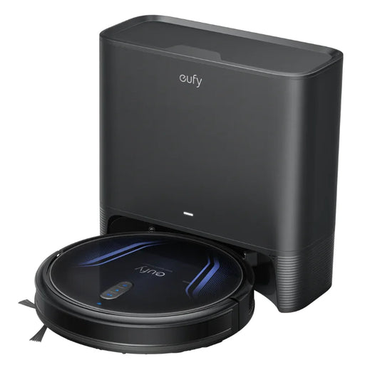Open Box eufy Clean G30 SES, Robot Vacuum with Cleaning Station T2272 - Black