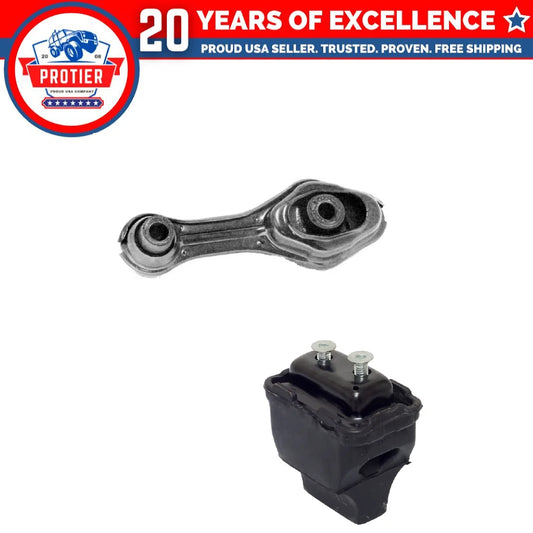 Engine Motor Mount Set for 95-02 Cavalier / Sunfire 2.2/2.3/2.4L for Auto 2PCS Replaces A2798 A2803HY
