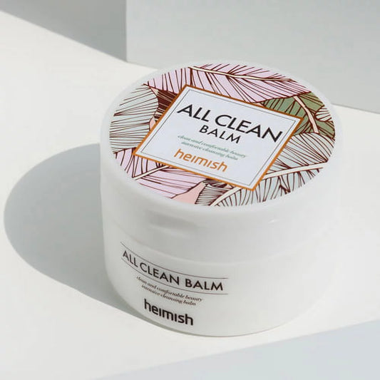 Heimish All Clean Balm 120ml, Cleansing balm Make up Remover, Face Wash, Korean make up remover, Facial cleansing balm, Balm to Oil, Pore and Sebum Care, Blackhead Care, Soothing & Moisturizing