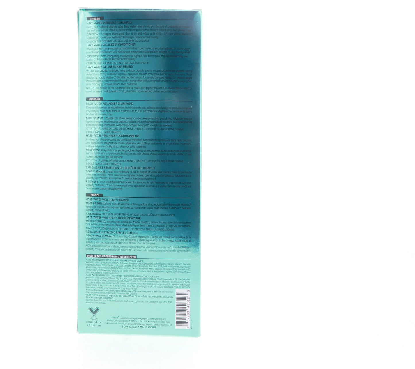 Malibu C: Natural Protective Hard Water Wellness Kit