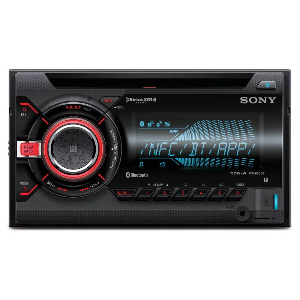 Sony WX900 Double-DIN CD  Receiver with Bluetooth /NFC