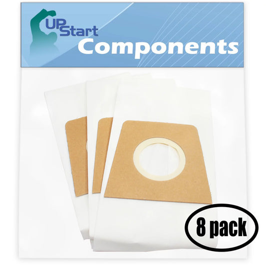24 Replacement for Dirt Devil Featherlite Bagged Upright (Red) M085585 Vacuum Bags - Compatible with Dirt Devil 3920047001, 3920048001, Type U Vacuum Bags (8 Pack - 3 Vacuum Bags per Pack)