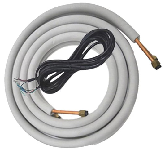 Cooper & Hunter 16' Lineset for 9000 Air Handler Mini Split Air Conditioner 1/4 x 3/8