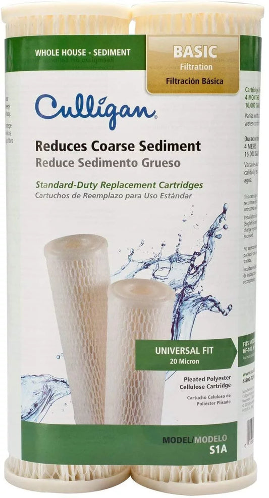S1A Whole House Standard Water Filter, 16,000 Gallons, 2 Count 1-Pack