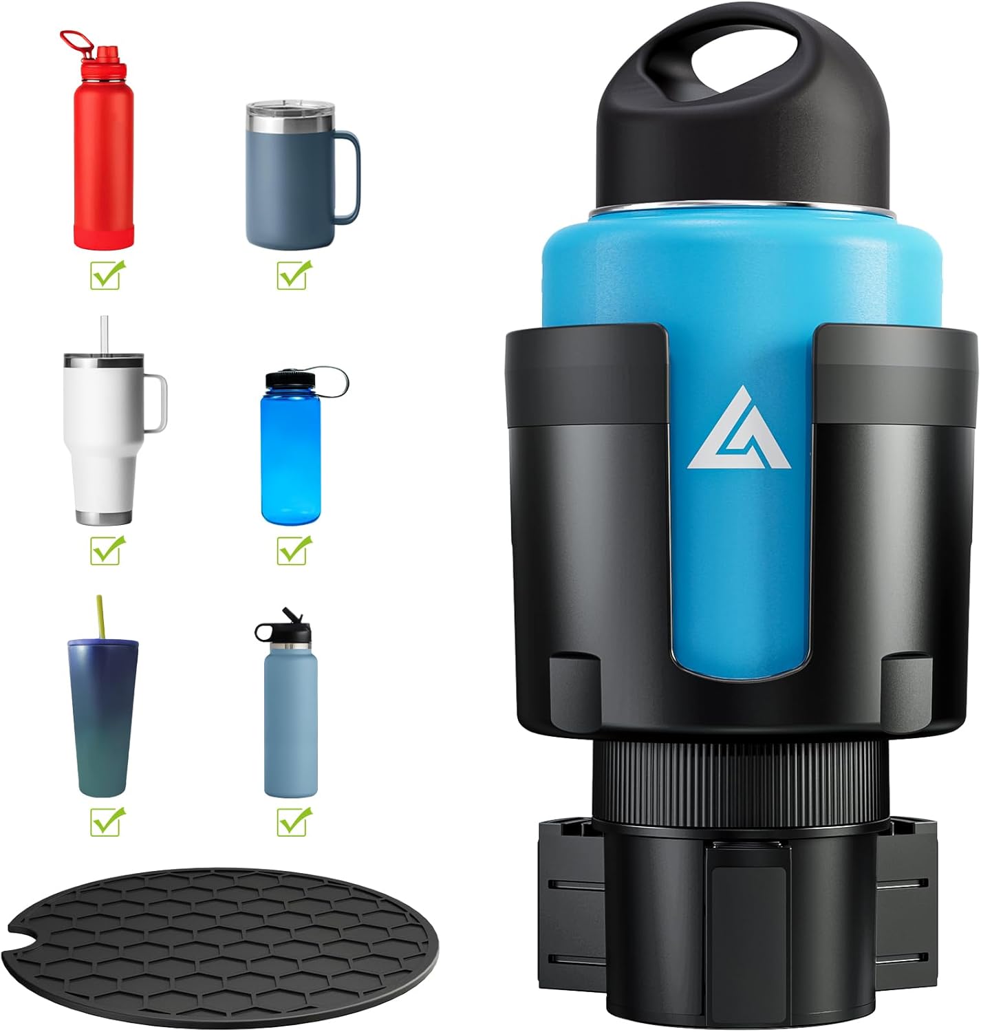 AUJEN Cup Holder Expander for Car