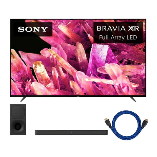 Sony BRAVIA XR X90K 4K HDR Full Array LED TV with Smart Google TV Bundle